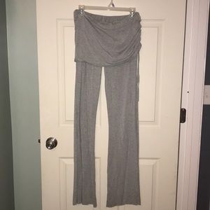 Grey maternity pants